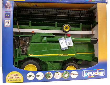 Bruder Toys John Deere Combine Harvester